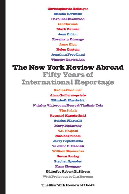 Book cover of The New York Review Abroad
