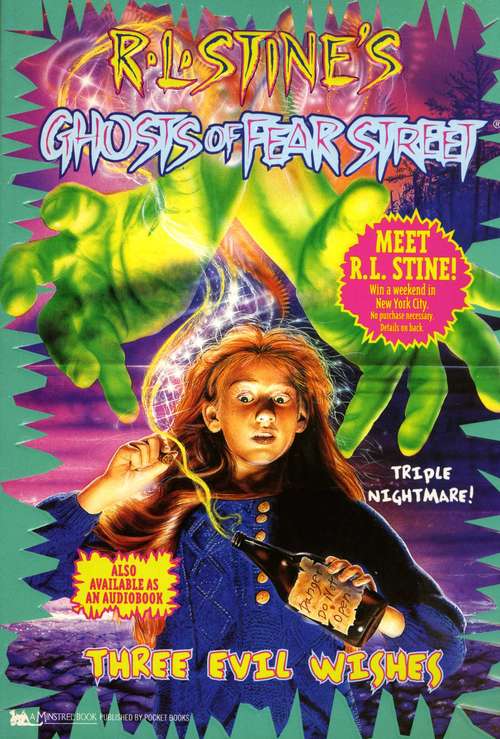 Book cover of Three Evil Wishes (Ghosts of Fear Street  #19)