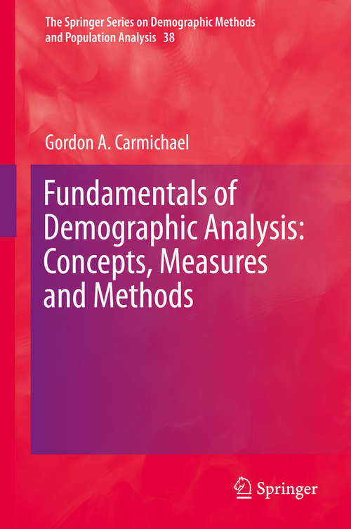 Book cover of Fundamentals of Demographic Analysis: Concepts, Measures and Methods