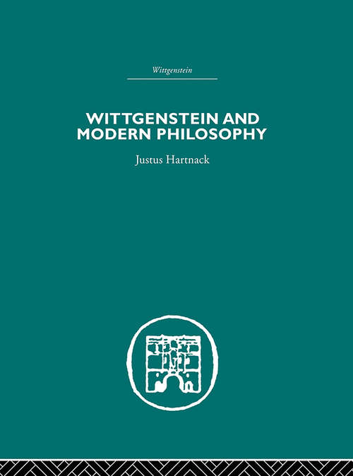 Book cover of Wittgenstein and Modern Philosophy (2)