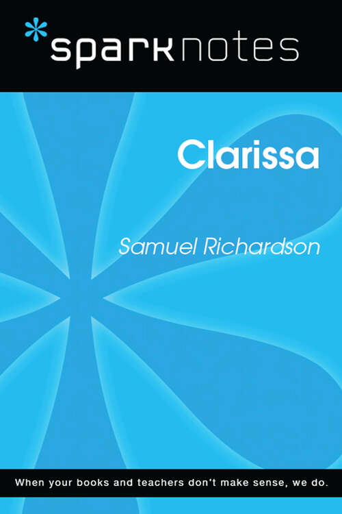 Book cover of Clarissa (SparkNotes Literature Guide Series)