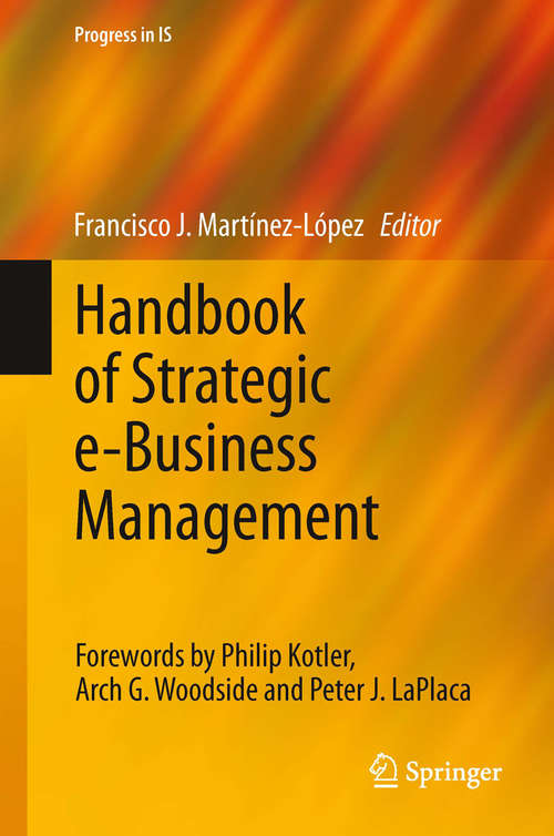 Book cover of Handbook of Strategic e-Business Management