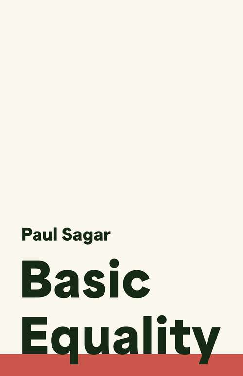 Book cover of Basic Equality