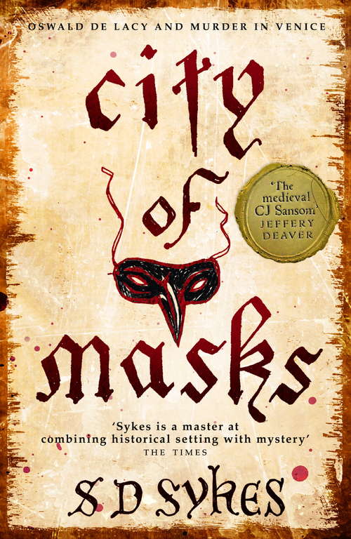 Book cover of City of Masks: Oswald de Lacy Book 3