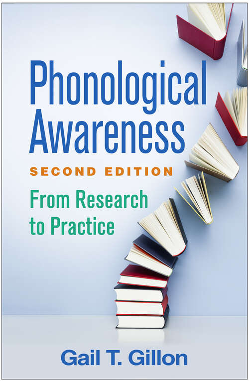 Book cover of Phonological Awareness, Second Edition: From Research to Practice (Second Edition)