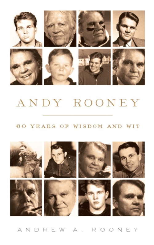 Book cover of Andy Rooney: 60 Years of Wisdom and Wit