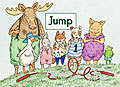 Book cover of Jump (Fountas & Pinnell LLI Green: Level A, Lesson 32)