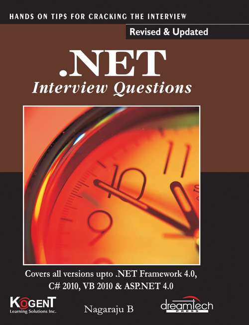 Book cover of .NET 4.0 Interview Questions