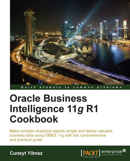 Book cover of Oracle Business Intelligence 11g R1 Cookbook