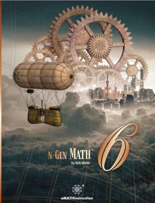 Book cover of N-Gen Math Grade 6