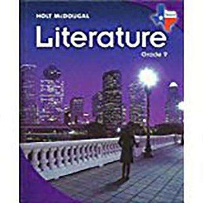 Book cover of Texas Holt McDougal Literature, Grade 9