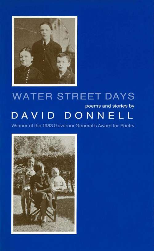 Book cover of Water Street Days: Poems and Stories