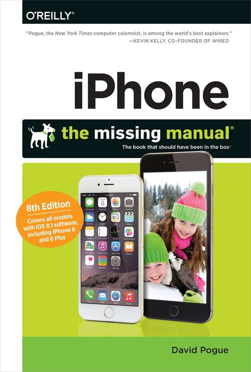 Book cover of iPhone: The Missing Manual
