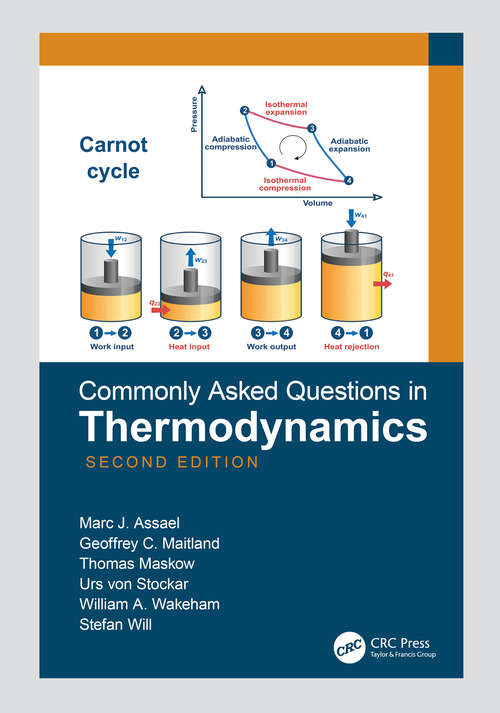 Book cover of Commonly Asked Questions in Thermodynamics (2)