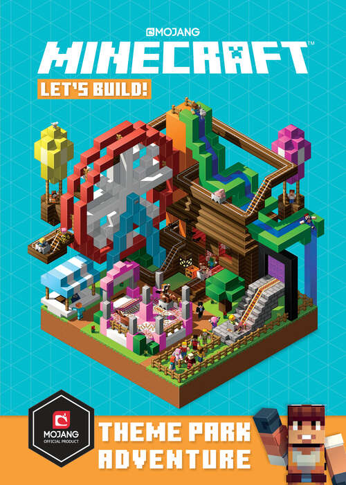 Book cover of Minecraft: Let's Build! Theme Park Adventure (Minecraft)
