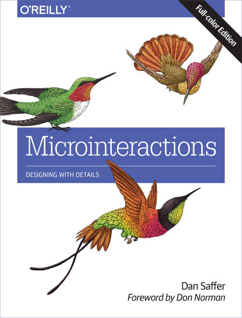 Book cover of Microinteractions: Full Color Edition