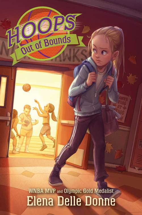 Book cover of Out of Bounds (Hoops #3)