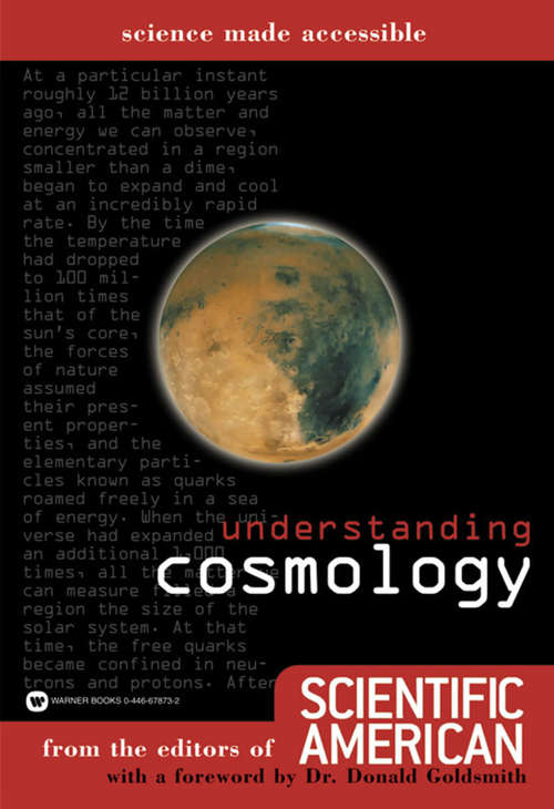 Book cover of Understanding Cosmology