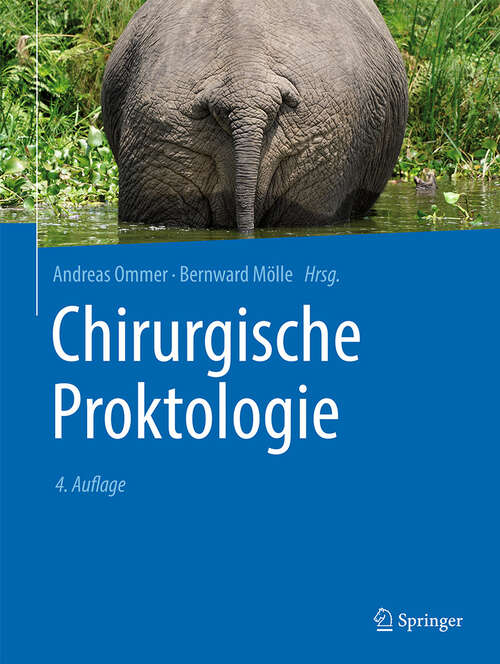 Book cover of Chirurgische Proktologie (4. Auflage 2025)