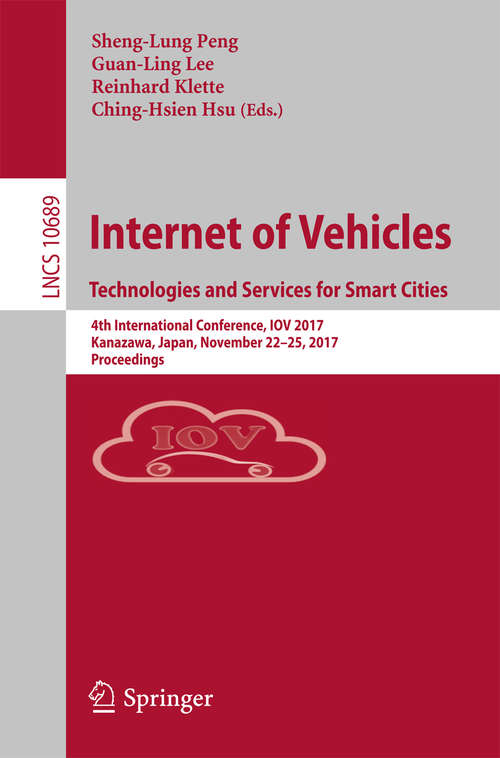 Internet of Vehicles. Technologies and Services for Smart Cities