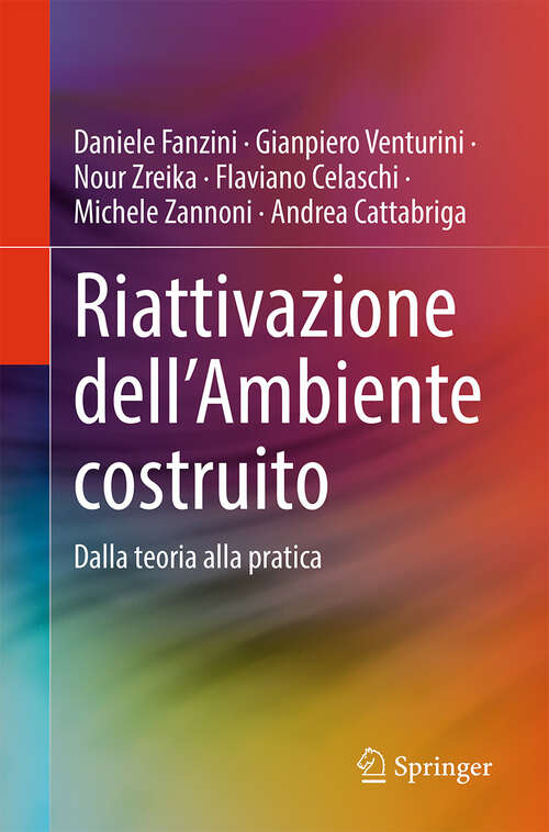 Book cover of Riattivazione dell’Ambiente costruito: Dalla teoria alla pratica