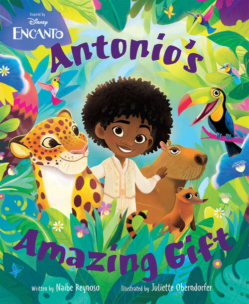 Book cover of Disney Encanto Antonio's Amazing Gift