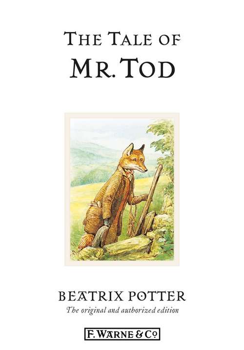 Book cover of The Tale of Mr. Tod (Beatrix Potter Originals)