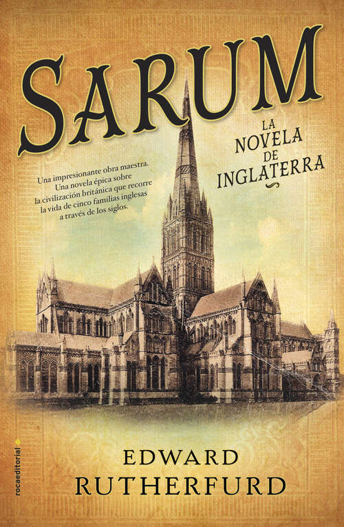 Book cover of Sarum. La novela de Inglaterra: La novela de Inglatera
