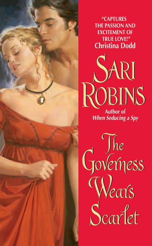 Book cover of The Governess Wears Scarlet