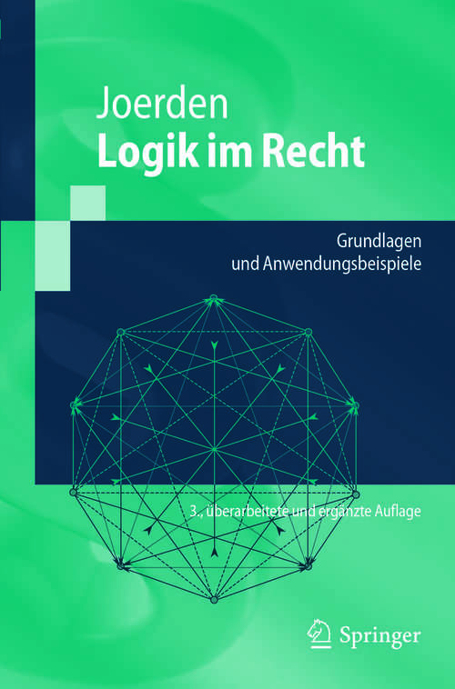Book cover of Logik im Recht