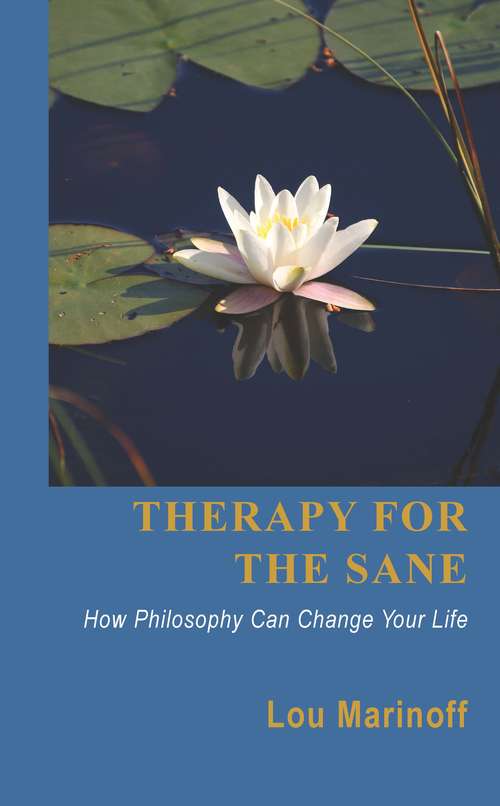 Book cover of Therapy for the Sane