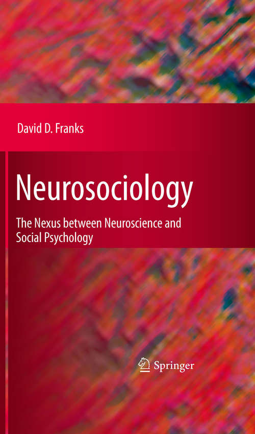 Book cover of Neurosociology
