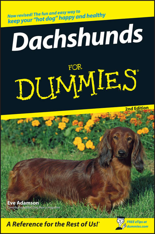 Book cover of Dachshunds For Dummies