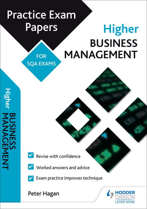 Book cover of Higher Business Management: Practice Papers for SQA Exams
