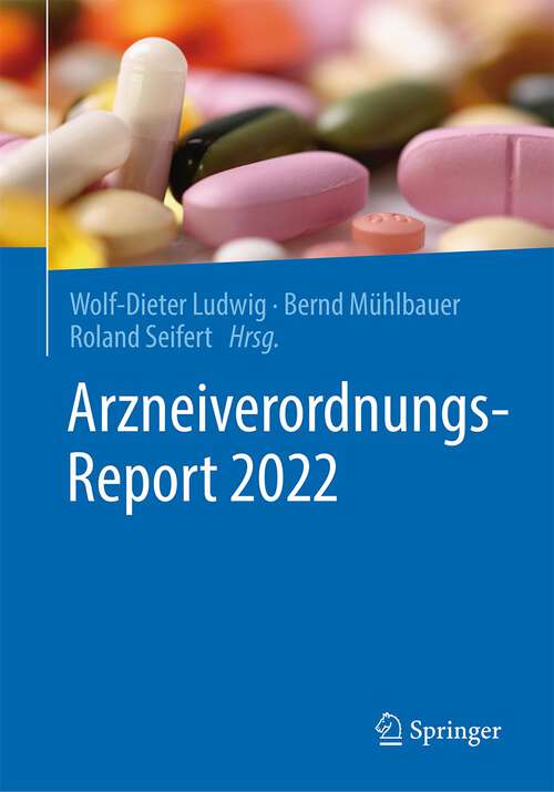 Book cover of Arzneiverordnungs-Report 2022