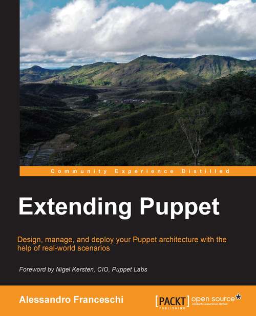 Book cover of Extending Puppet