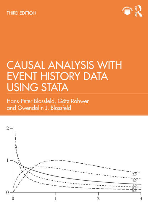 Book cover of Causal Analysis with Event History Data Using Stata (3)