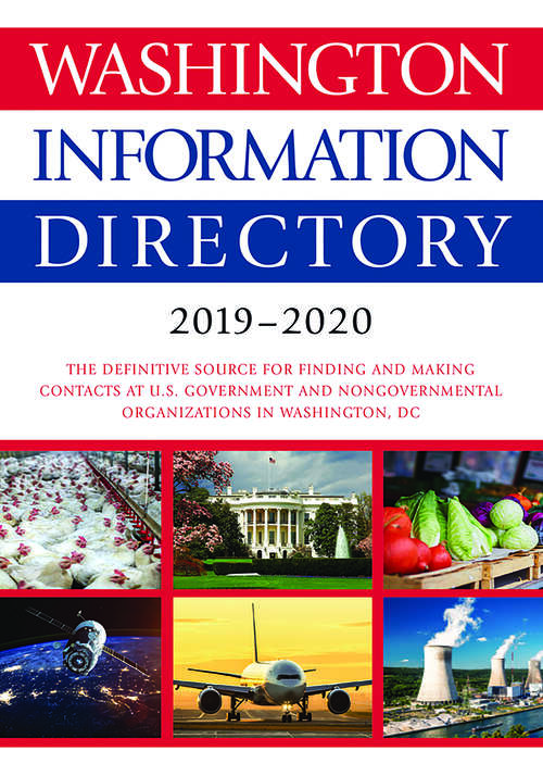 Book cover of Washington Information Directory 2019-2020
