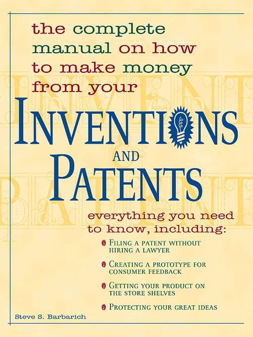 Book cover of Inventions And Patents