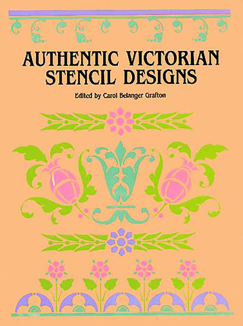 Book cover of Authentic Victorian Stencil Designs