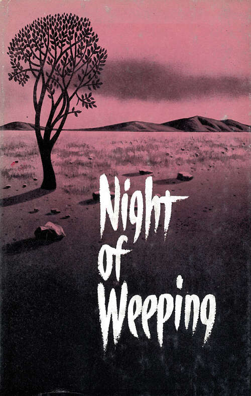 Book cover of Night of Weeping: When God's Children Suffer (Digital Original) (Colportage Library #356)