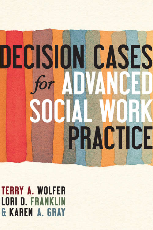 Book cover of Decision Cases for Advanced Social Work Practice