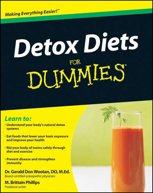 Book cover of Detox Diets For Dummies