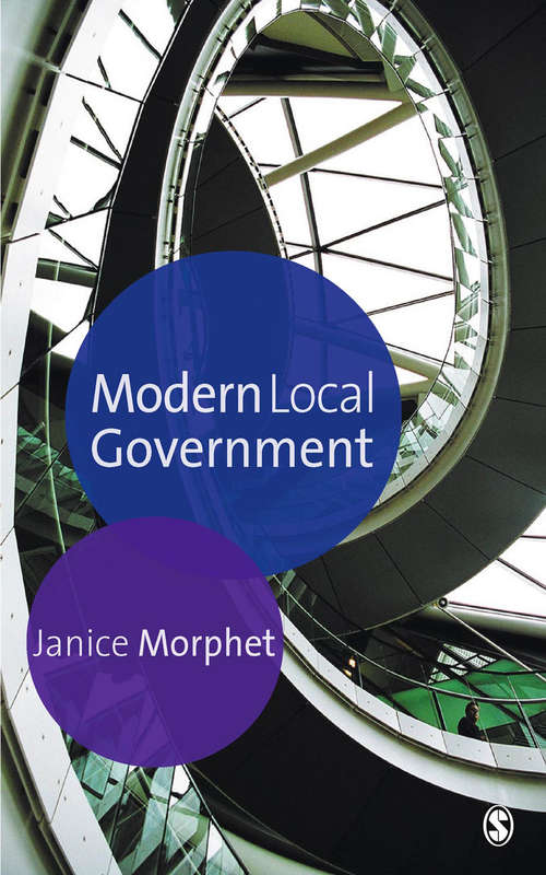 Book cover of Modern Local Government