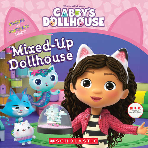 Book cover of Mixed-Up Dollhouse (Gabby's Dollhouse Ser.)