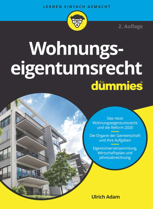 Book cover of Wohnungseigentumsrecht für Dummies (2) (F&uuml;r Dummies)