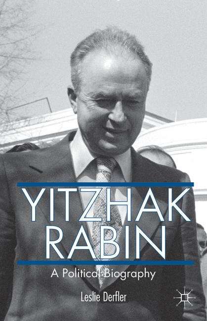 Book cover of Yitzhak Rabin