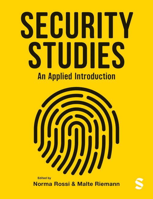 Book cover of Security Studies: An Applied Introduction