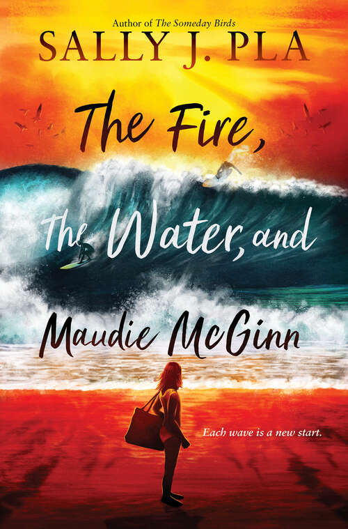 Book cover of The Fire, the Water, and Maudie McGinn