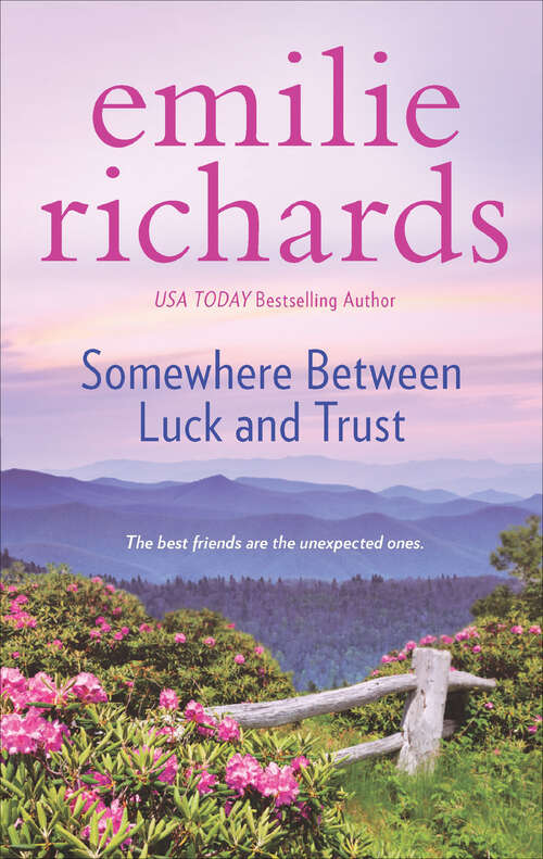 Book cover of Somewhere Between Luck and Trust (Goddesses Anonymous #2)